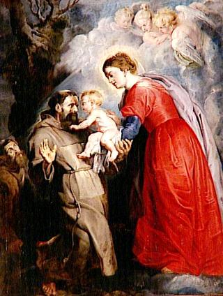 Saint Francis Receiving the Infant Jesus from the Hands of the Virgin