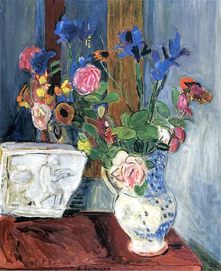 Still Life in front of a Mirror