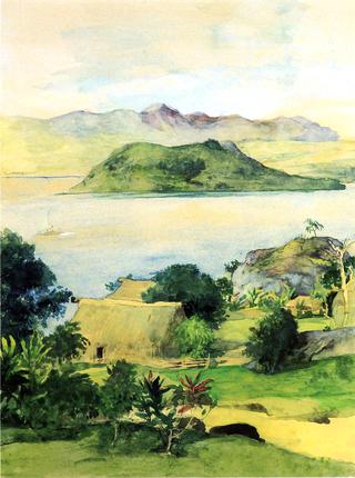 At Naiserelangi from Ratu Jonii Mandraiwiwi's "Yavu," July 14th, 1891