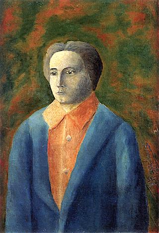 Portrait of a Man in a Blue Jacket