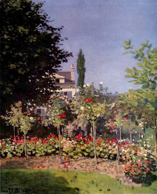 The Garden and Flowers at Sainte-Adresse