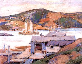 Sailboats in Harbor