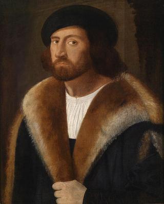 Portrait of a Man with a Fur Collar