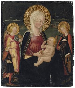 The Madonna dell'Umiltà with Saint Catherine of Alexandria and Tobias and the Angel