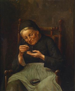 Mother Counting Money