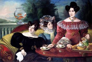 Three Ladies of the Moscon Family