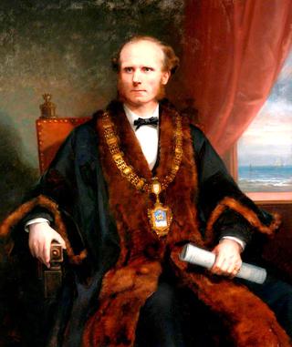 Alderman John Horsley, JP, Mayor of Hartlepool