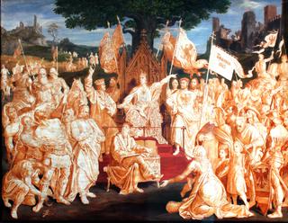 The establishment of the public peace by Emperor Rudolf of Habsburg