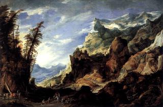 Large Mountain Landscape