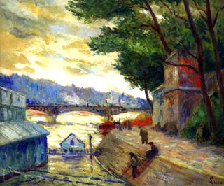 Banks of the Seine at Paris