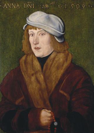 Portrait of a Young Man with a Rosary