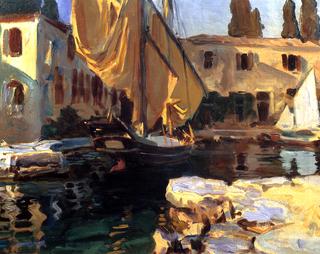 San Vigilio, A Boat with Golden Sail