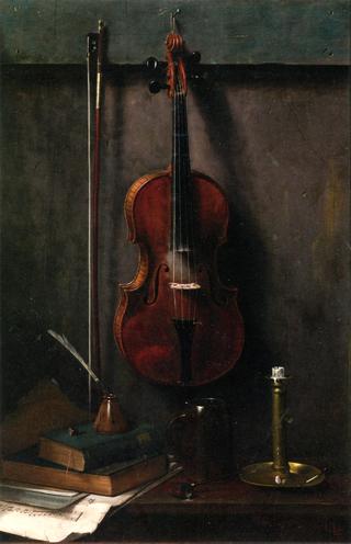 Still Life with Violin