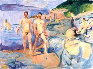 Bathing Men