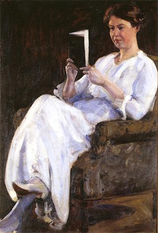 Self-Portrait, Reading