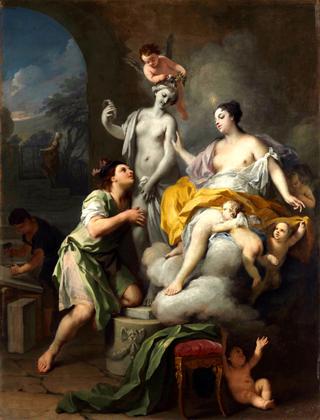 Pygmalion and Galatea