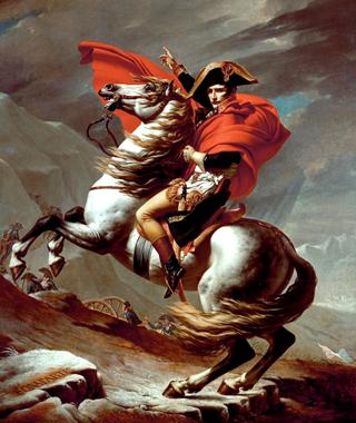 Napoleon Crossing the Alps(Belvedere)