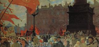 A Rally in Petrograd