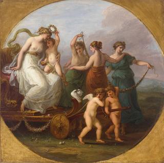 The Triumph of Venus with the Three Graces