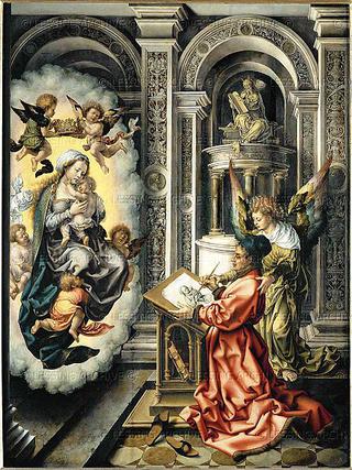 Saint Luke Painting the Madonna