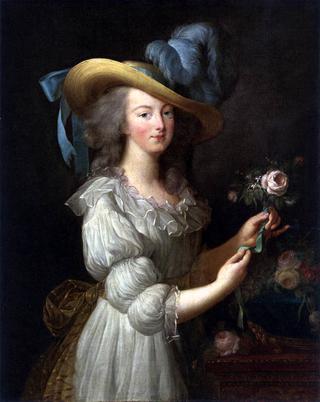 Marie Antoinette in a Muslin Dress