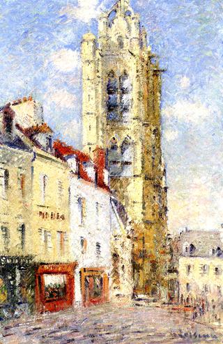 The Steeple of Saint-Maclou, Pontoise