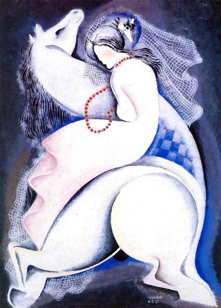 Woman and Horse