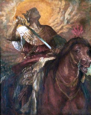 启示录中的四个骑士：骑在红马上的骑士