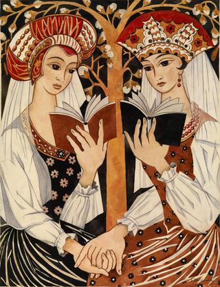 Two Russian Maidens