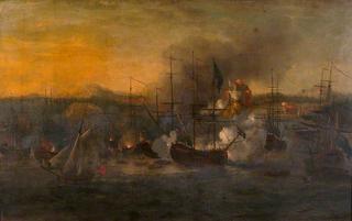 Bombardment of Castillo San Lorenzo by Admiral Vernon