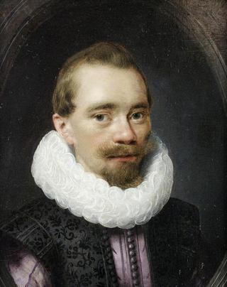 Portrait of a Gentleman in Purple Coat