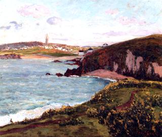 Landscape near Douarnenez, Brittany