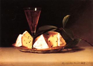 Still Life with Raisin Cake