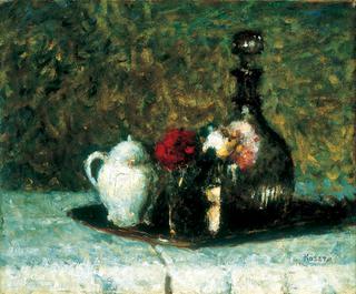 Still-life with Carnations