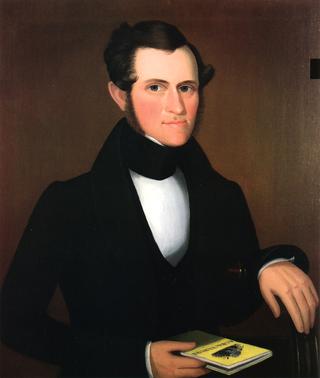 A Gentleman Holding a Book on Agriculture