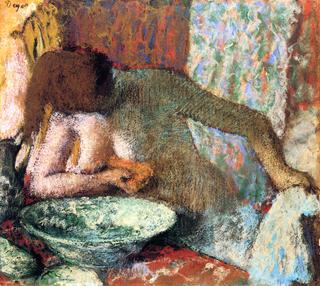 Woman at Her Toilette