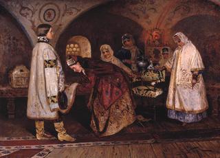 Czar Alexei Mikhailovich Choosing the Bride