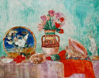 Still-Life with Flowers and Shells