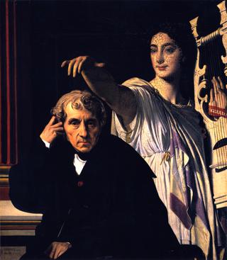 Cherubini with the Muse of Lyric Poetry