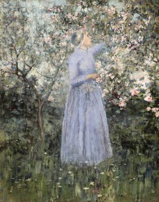 Woman in a Garden