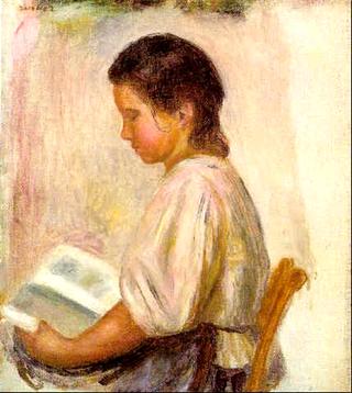 Young Girl Reading [Jeune fille lisant]