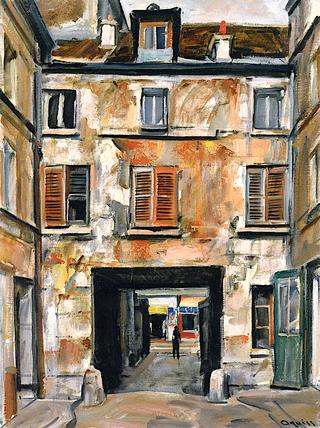 A Courtyard in la Roquette