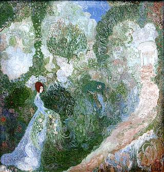 Young Woman in a Garden