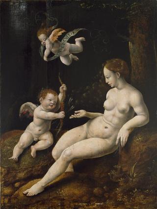 Venus and Two Cupids