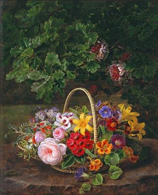 Flowers in a Basket