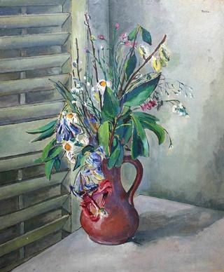 Still Life of Flowers in Vase
