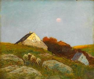 Hilltop with Sheep