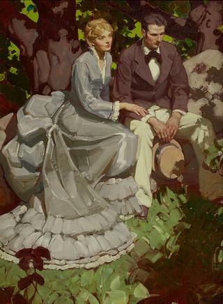 Couple in Garden