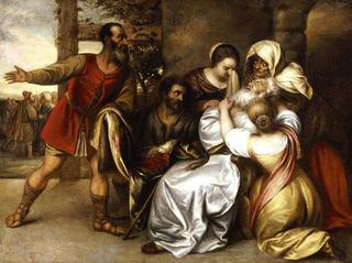 Jacob Receiving the Bloody Tunic of Joseph