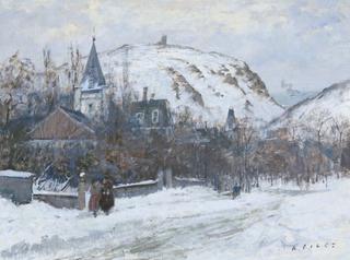 Village in the Snow